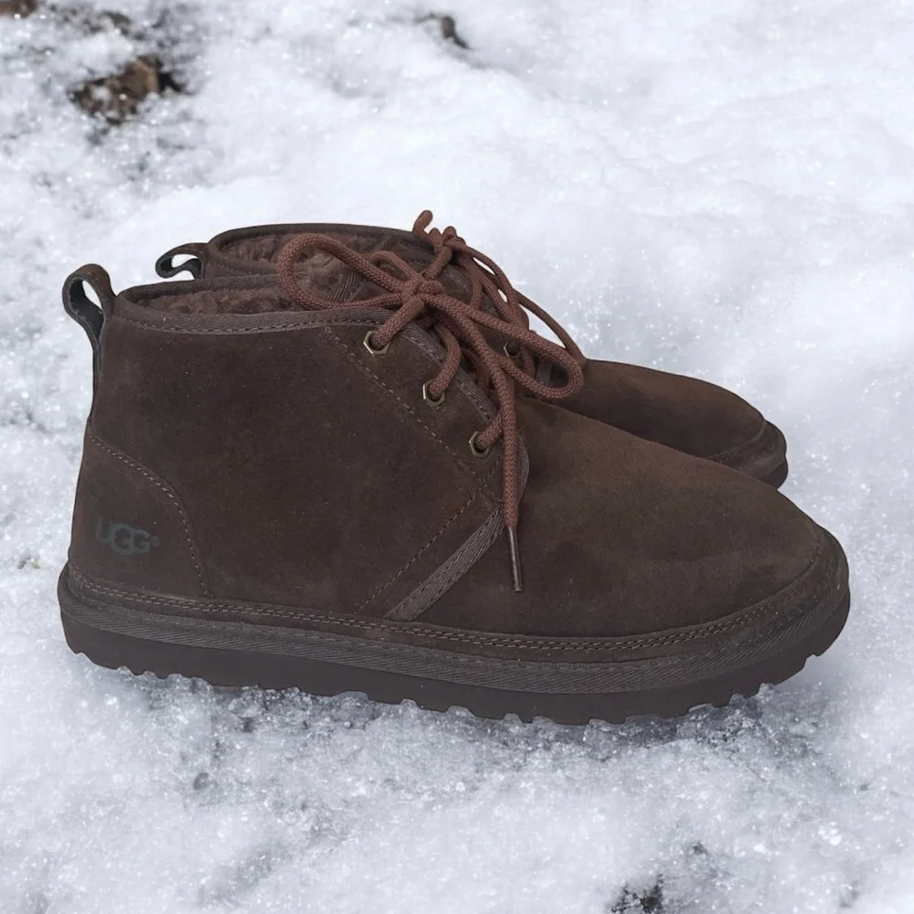 Ugg Neumel Distressed Burnt Cedar Brown Men’s 8 - Picture 10 of 10